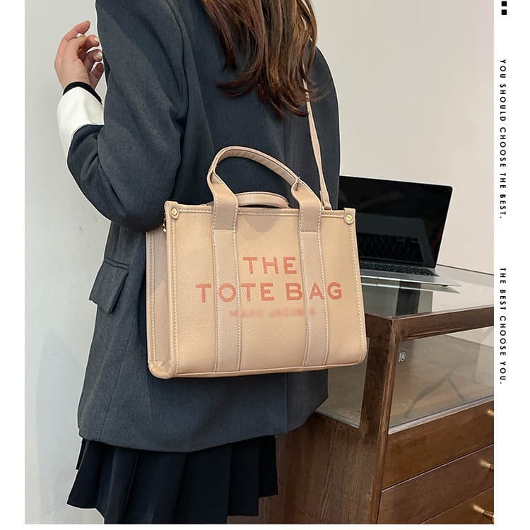 Foreign trade handheld tote bag for women 2025 new European and American fashion trend letter shoulder bag popular versatile crossbody bag