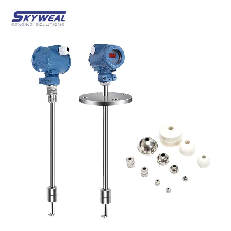 Skywell float level gauges wholesale, lever type float level display gauges, remote float level transmitters