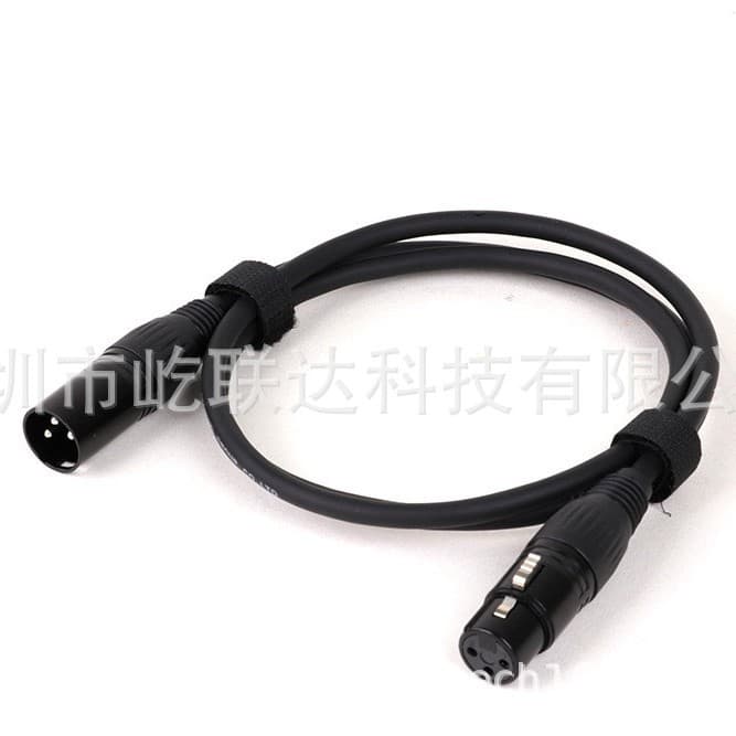 XLR Male to Female Audio Cable, 3-Pin Microphone Cable, Mixer Cable, Speaker Cable, Connection Extension Cable