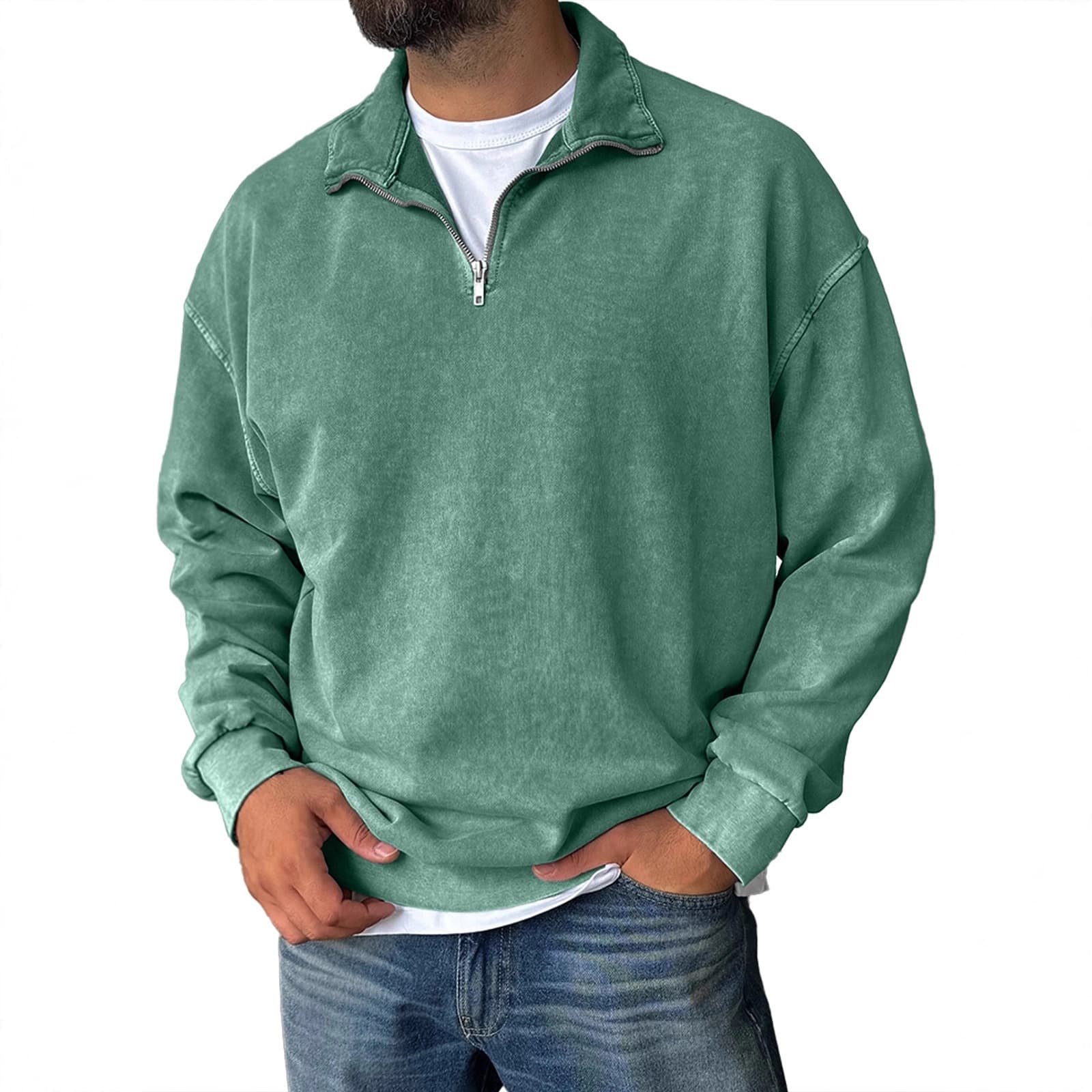 Cross-border Europe and America Polo Hoodie Men's 3D Print Men's Zipper 3D Digital Full Print Hoodie Manufacturer Dropshipping