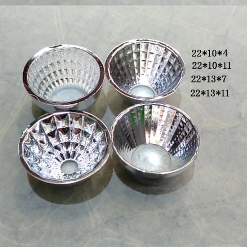Factory direct sales of LED reflectors, COB plastic reflectors, high-power LED bead reflectors, thumb light reflectors.