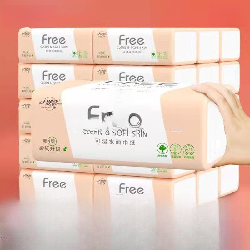 Whole Box of Pull Tissue Paper, Household Price Napkin, Toilet Paper, Facial Tissue, Car Decoration Items