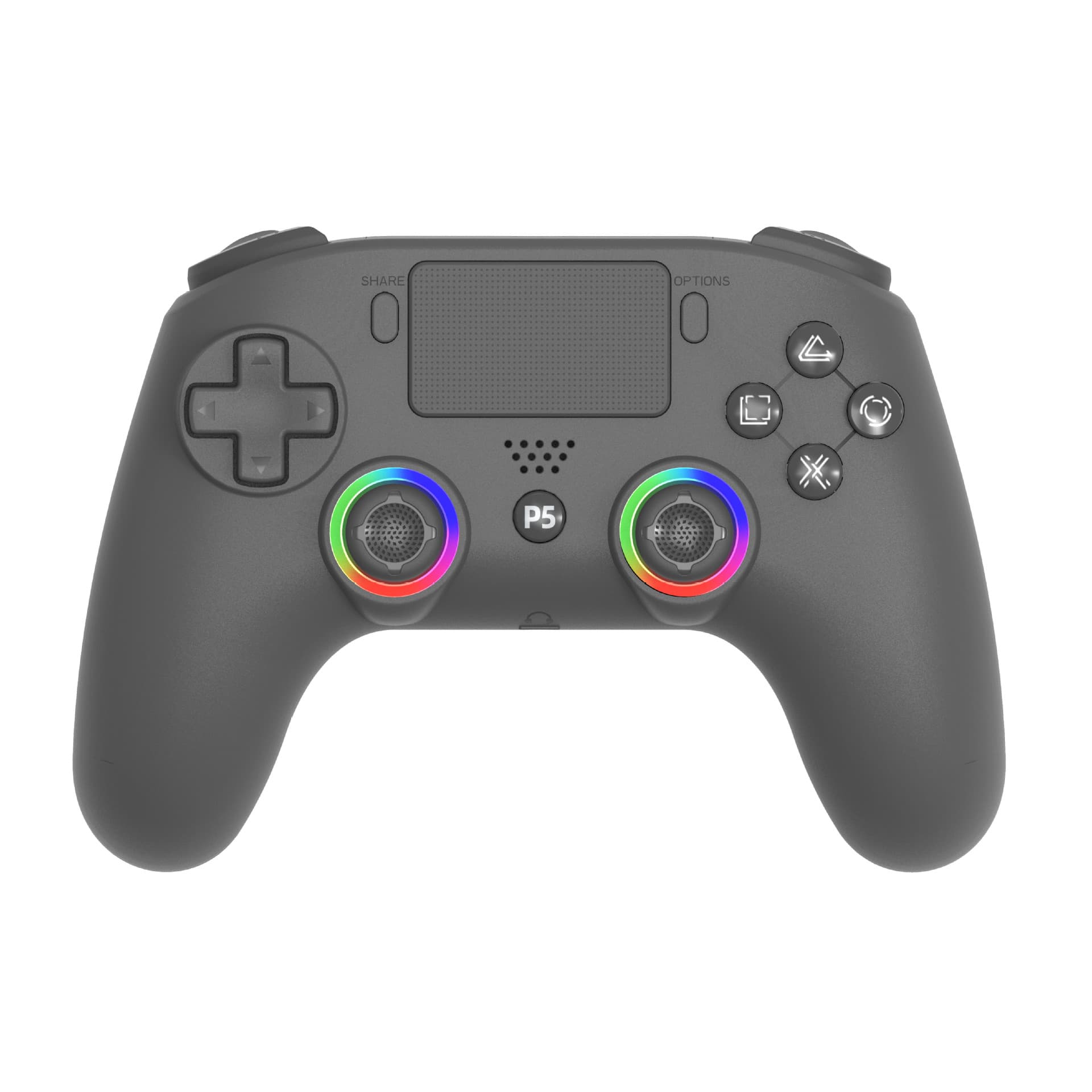 [Factory Direct] PS5 Wireless Controller with RGB Light Effect Hall 3D PS5 Game Controller PC Gamepad