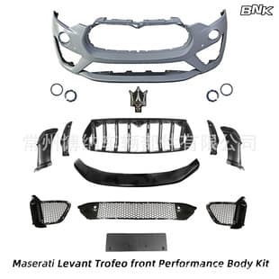 For Maserati Levante Trofeo Front Bumper Kit Front Bumper Grille