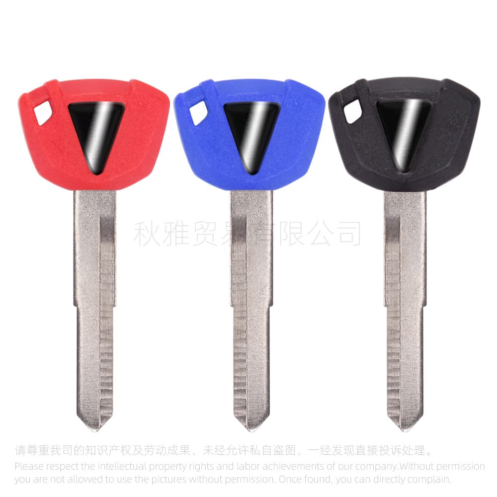 Key Blank Handle for Kawasaki Motorcycle Ninja 636 ZX-6R/9R/10R/12R/14R Z1000 800