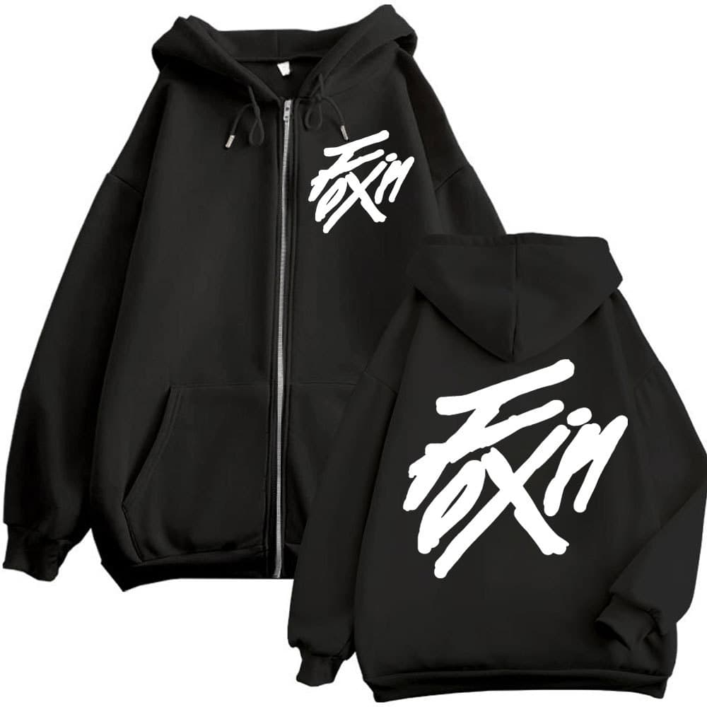 Kpop Ateez " Flx on "   Merch Zipper Hoodie Me