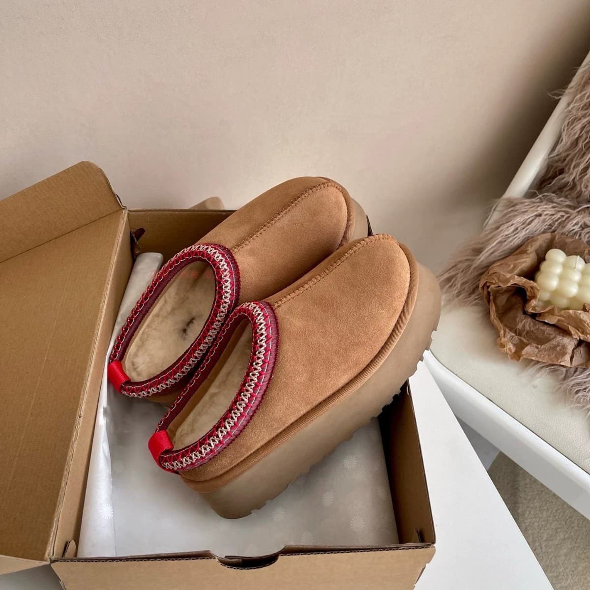 Henan Sangpo Village Women's Snow Boots 2024 Genuine Shearling Platform Anti-Slip Flat Fur Cotton Shoes British Style