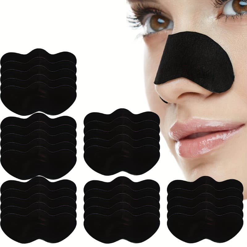 Cross-border foreign trade nose patch bamboo charcoal removal blackhead acne blackhead nasal mask peel-off black nose patch nose mask