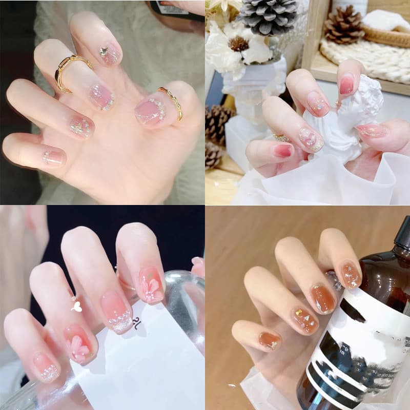Luxury High-end Nail Stickers 5d Stereoscopic Waterproof Nail Decals Removable Art Autumn/winter New Style