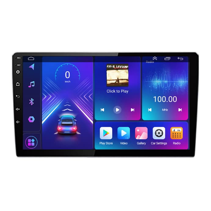 Hot-selling 9-inch Android Car Navigation Bluetooth GPS WiFi HD Reverse Camera Large Screen Smart Car Navigator