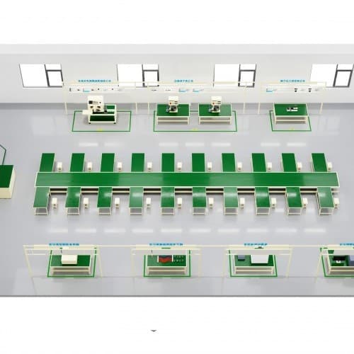 Automotive Wiring Harness Production Line Training Room - Automotive Teaching Equipment