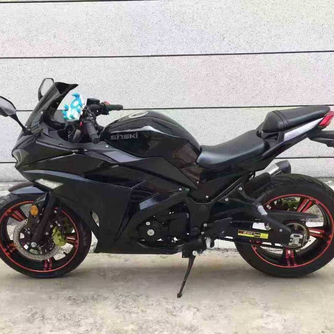 Motorcycle Sportbike V6 New Phantom R3 Ninja 400cc Twin-Cylinder Heavy Motorcycle Racing Replica Horizon Complete Fuel-Powered Bike