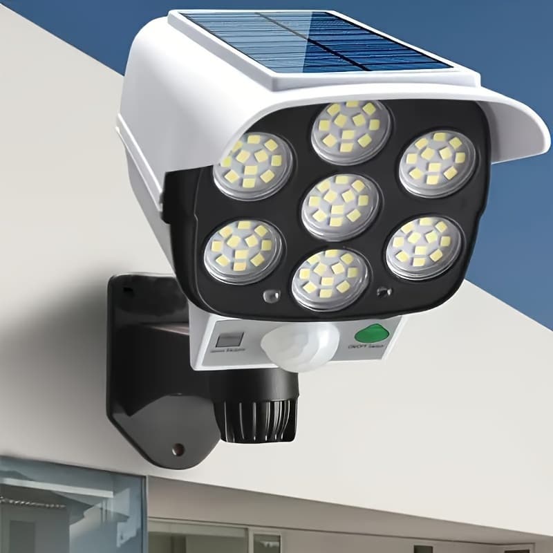 2026 New Cross-border Drop Shipping Motion Sensor Solar LED Floodlight Features