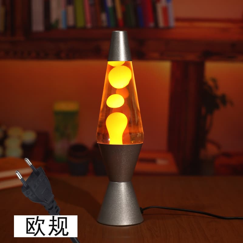 Modern Minimalist Home Decor Volcanic Lava Lamp Wolverine Creative Floating Lamp European Standard Jellyfish Light Night Lamp