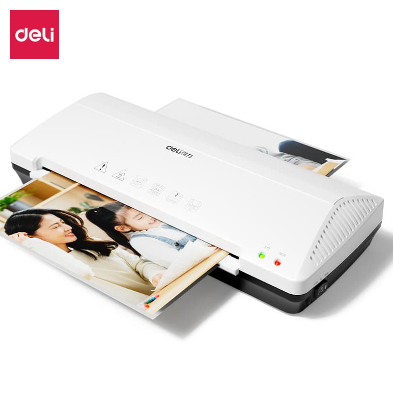 Deli 3898 laminating machine small commercial photo laminating machine sealing machine laminating machine