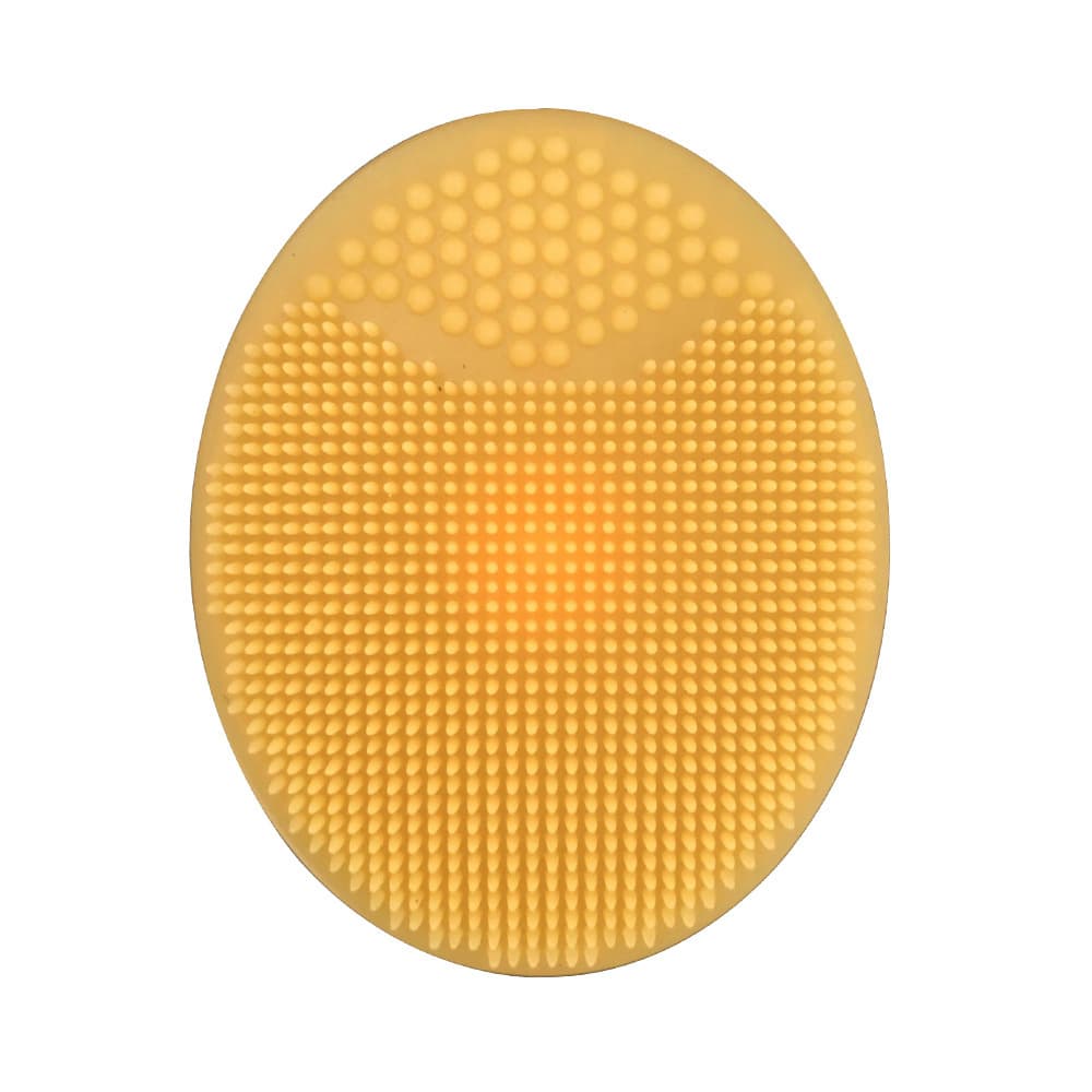 Silicone Facial Cleansing Brush for Women, Small Silicone Face Wash Brush, Oval Cleansing Brush, Factory Wholesale