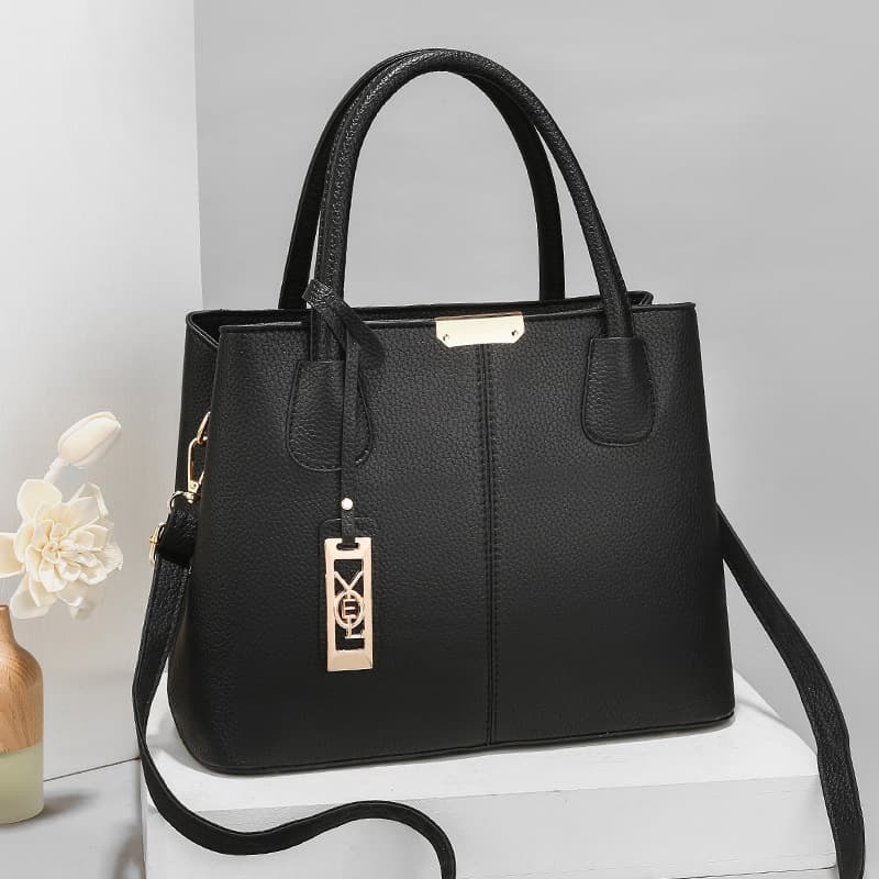 [Shichen Women's Bag] 2025 New Retro European and American Women's Handbag Large Capacity Fashion Trendy Minimalist Shoulder Bag