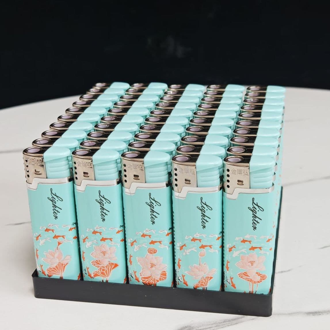 Manufacturer Wholesale Jinbohong 9022 Jet Flame Blue Windproof Disposable Lighter