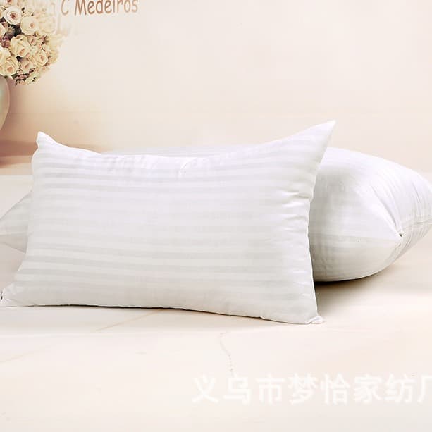 Mengqia Home Textiles Striped Fabric PP Cotton Pillow Cores, Cross-Border Square Cushion Cores, Wholesale Rectangular Pillow Cores