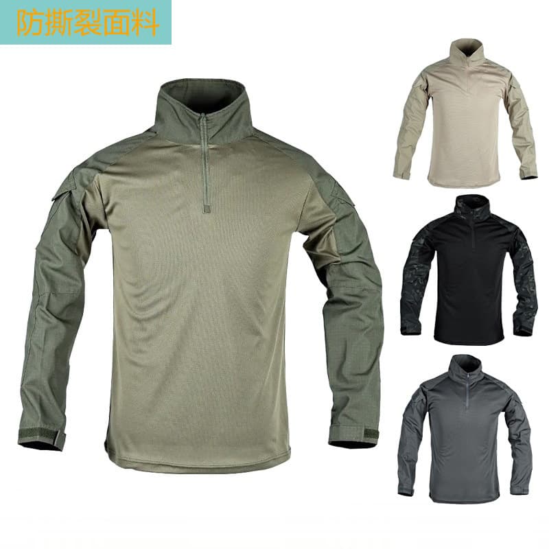 G3 Camouflage Tactical Long Sleeve Men's Hunting Camping Military Training Outdoors Breathable Spring Autumn Camouflage Uniform