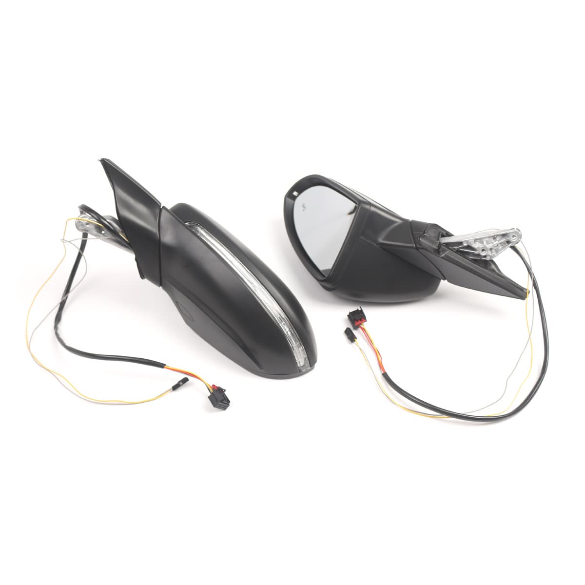 For Volkswagen Golf MK7.5 Left-Hand Drive with Blind Spot Rearview Mirror 8-Wire Auto Parts