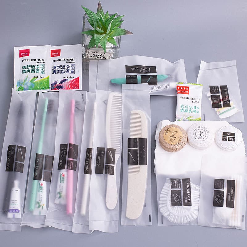 Hotel disposable toothbrush and toothpaste set for homestays, inns, and travel accommodation hygiene products