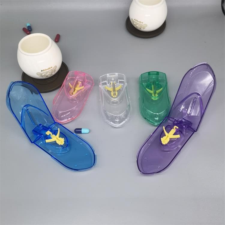 Tablet Cutting Box Medicine Cutter Sub-pack Portable Medicine 7-day Splitter Slice Household PS Material