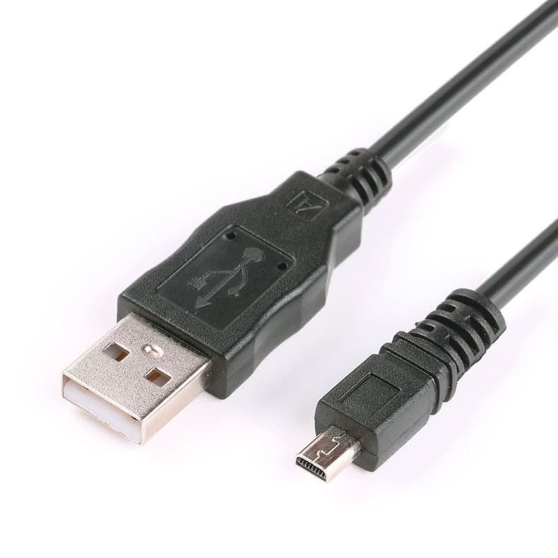 USB data cable for D7200, D3200, D5500, D5100, D5200, D7100, P7100 DSLR