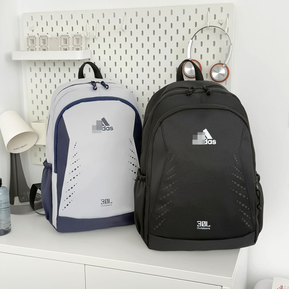 New men's backpack men's travel bag simple high school junior high school student bag large capacity trendy new backpack