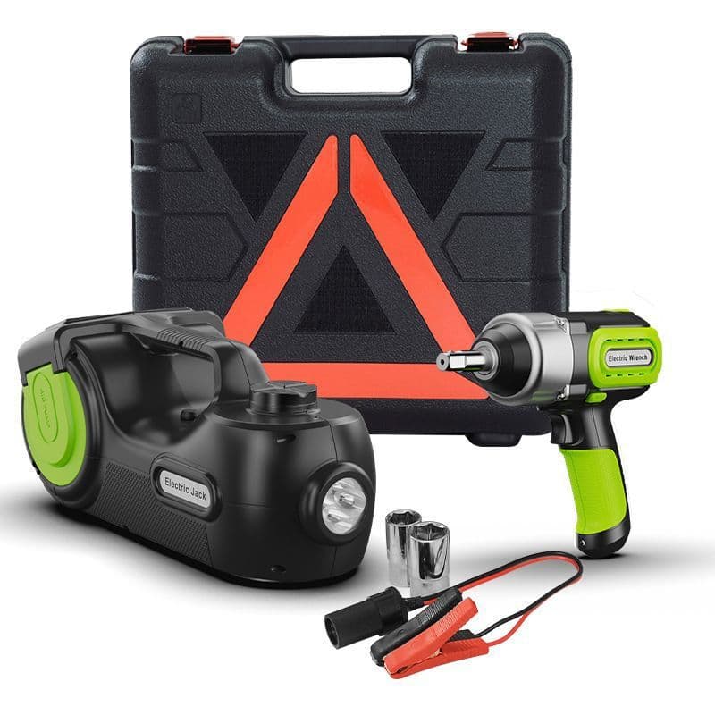 Car Electric Hydraulic Jack 3 Ton 5 Ton Off-Road Vehicle Car 12V Tire Inflator Electric Wrench SUV