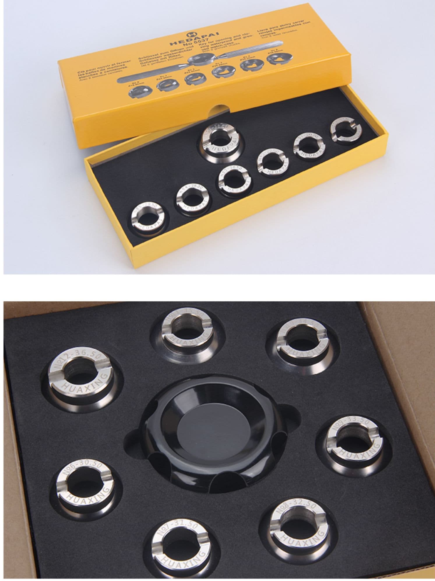 5537 Gear Pattern Case Back Opener for Rolex Submariner, Sea-Dweller, Daytona, Tudor Watch Repair Tool