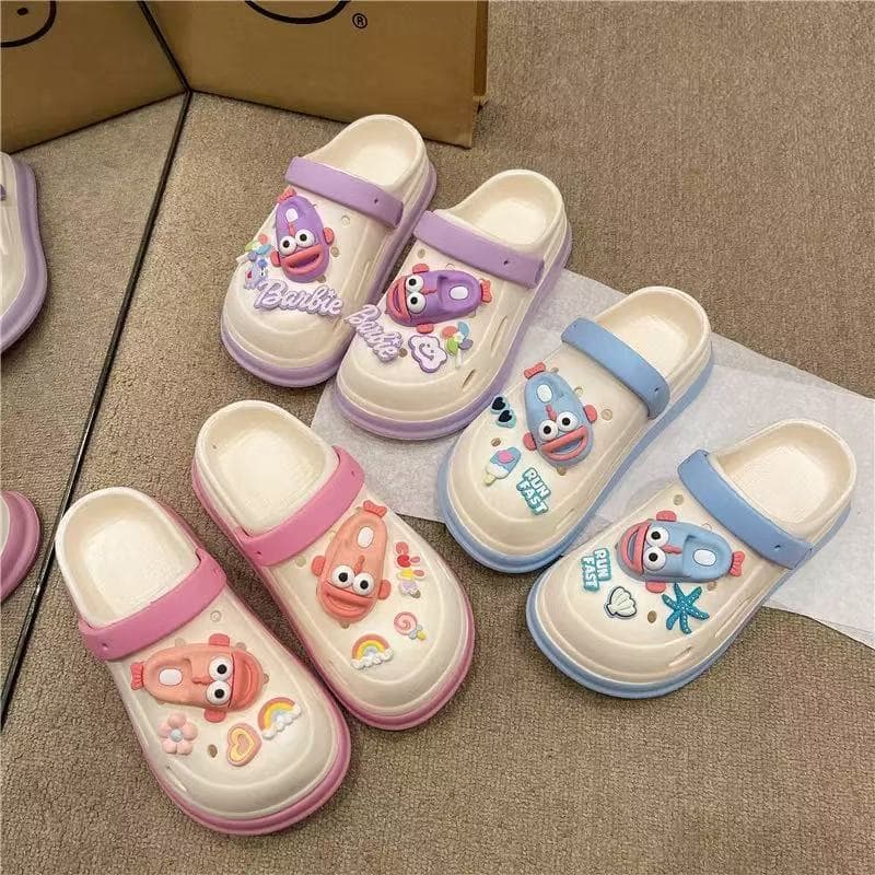 2025 New Model Funland Cartoon Clogs Cute Non-Slip Slippers Wholesale