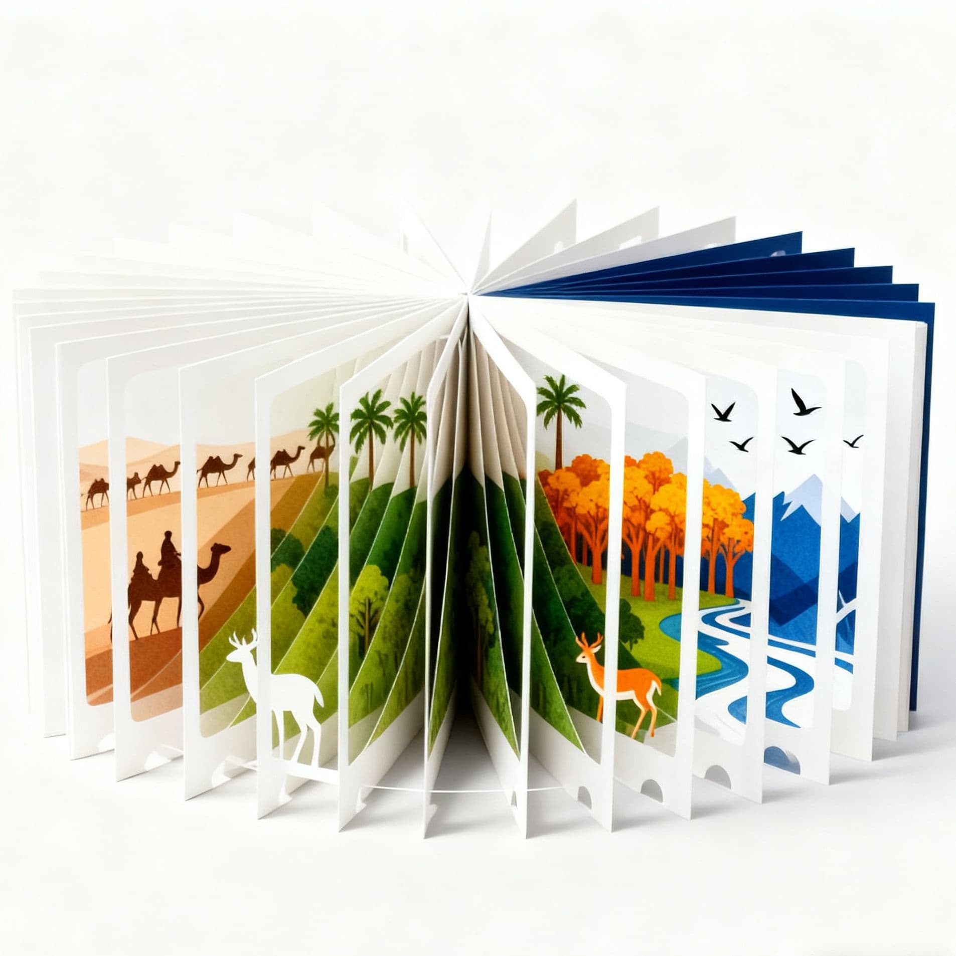 Custom 360° BOOK 3D Pop-up Books, 360° Books, Art Pop-up Books Made to Order