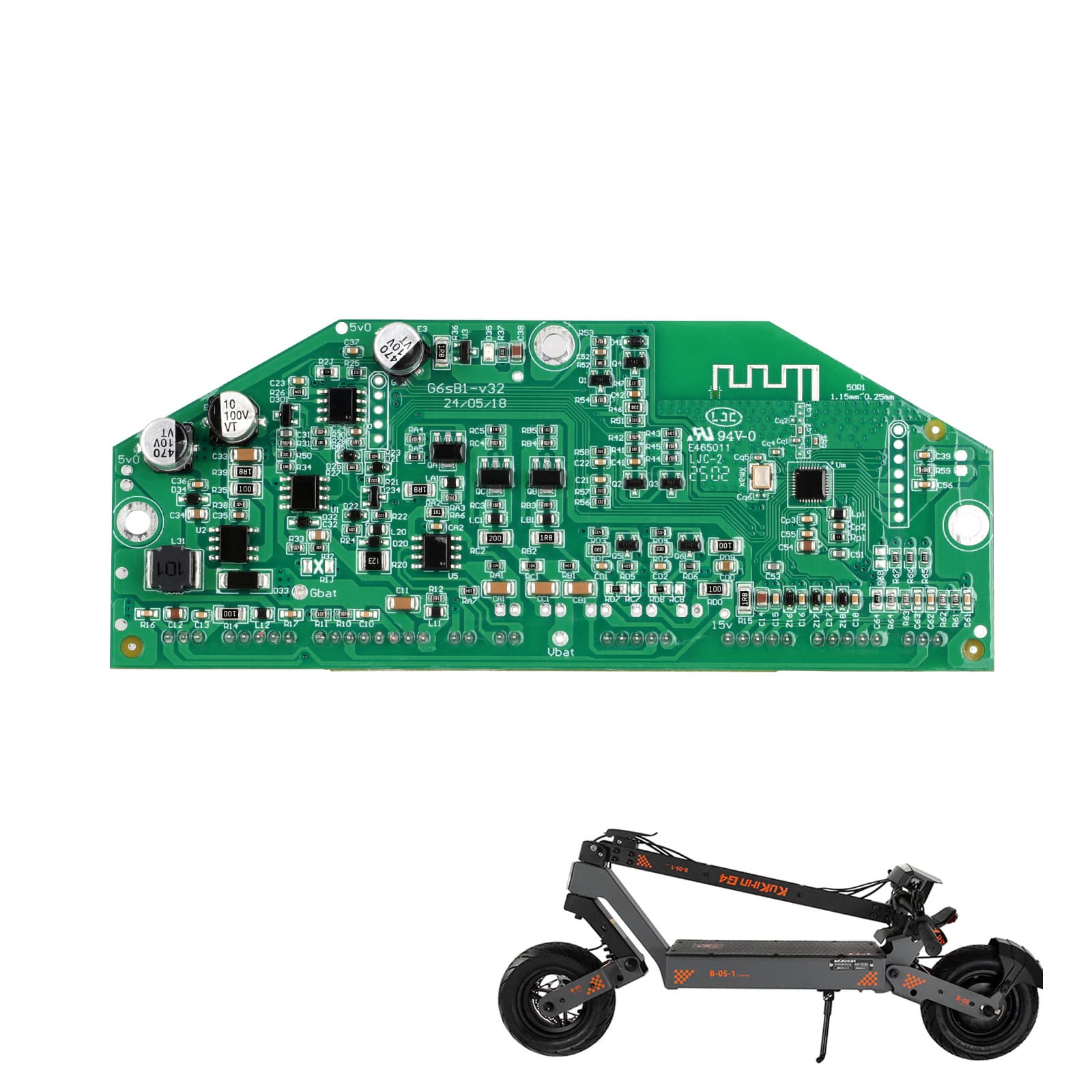 Display Mainboard Circuit Board for KuKirin G4 Electric Scooter Dashboard Control Board Main Control Board