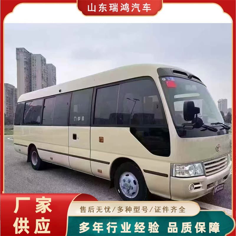 Cross-border Supply Used Coaster Small/Medium Bus 19/23 Seater Comfortable Seats Corporate Tour Shuttle