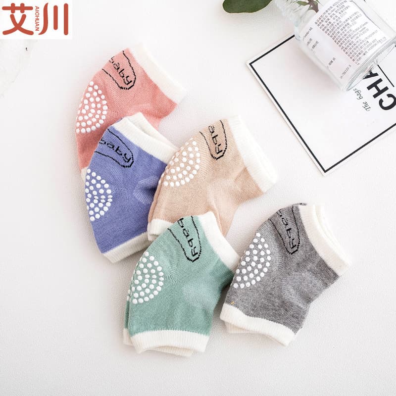 Manufacturer supplies baby knee pads, children's dispensing anti-slip, anti-fall crawling protective gear, baby safe walking protection, toddlers