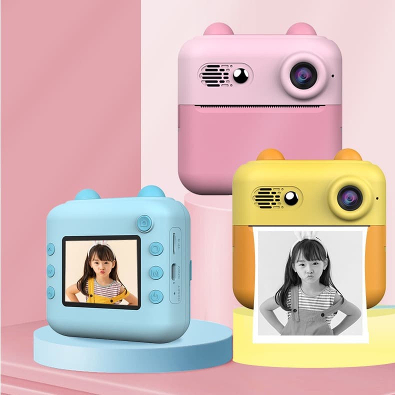 HD Mini Digital Camera for Students, Home Use, Selfie Camera, High-Definition Card Camera