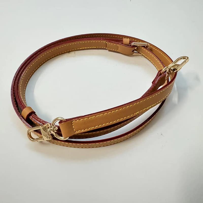 Replacement strap for LV bucket bag with long shoulder strap, Speedy bag accessories, short strap, crossbody, Mahjong bag strap