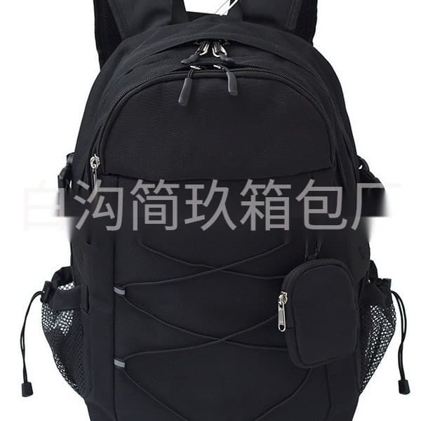 Factory Wholesale Trendy Brand North-Style Cross-Border Fashion Outdoor Campus Student Backpack Large Capacity Waterproof Shoulder Bag