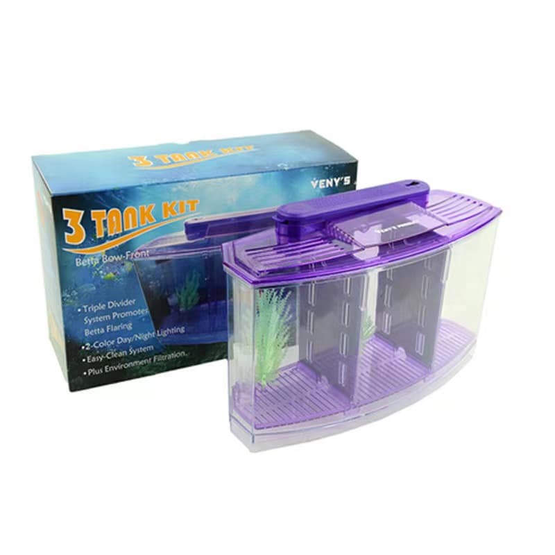 Mini goldfish tank small aquarium LED acrylic crystal shrimp tank fish seedling incubation Douyu box incubator
