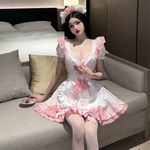 Japanese Maid Sweet Cat Wild Maid Cosplay Cute Soft Girl Anime Lolita Dress Sexy