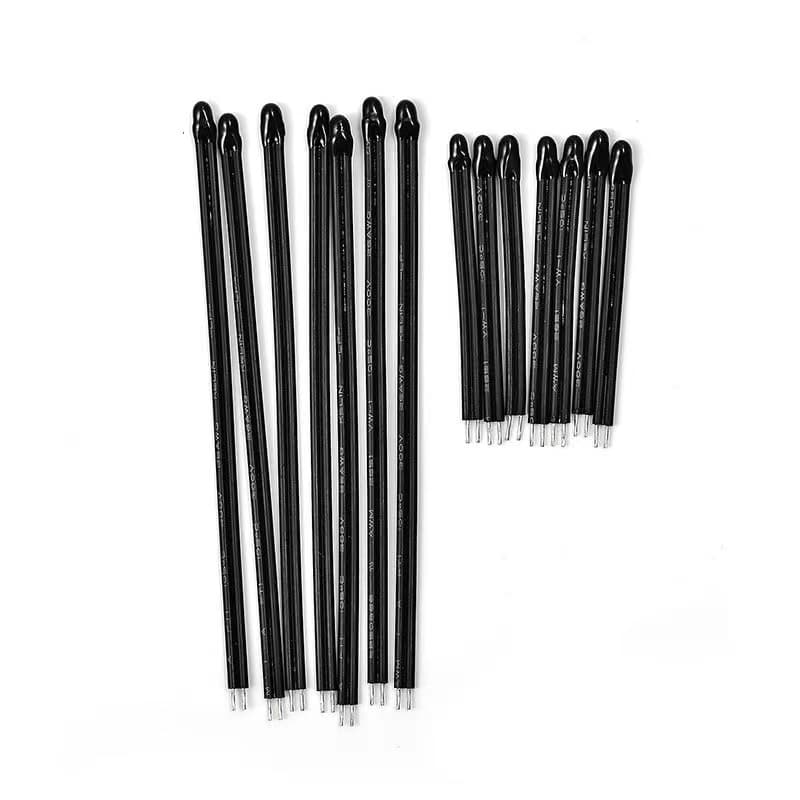 3435 3950 100K 1% Small Black Head Thermistor for Heating Shoes, Battery Protection Boards, and Energy Storage Temperature Sensors
