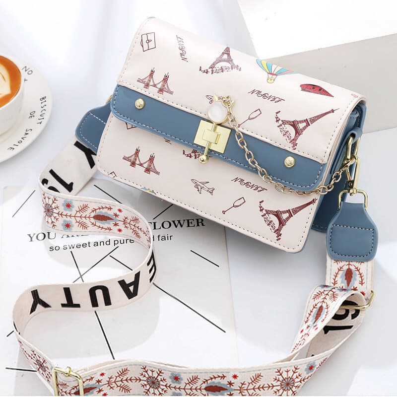 Women's Bags, New Crossbody Bags, Chain Small Square Bags, Single Shoulder Cowhide, Birthday Gifts, Sophisticated and Exquisite Bags