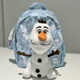 Australian Smiggle Backpack for Kindergarten Kids Cartoon Clothing Double Shoulder Bag Frozen Snowman Storage