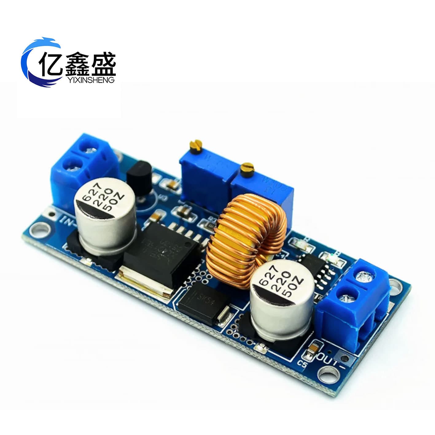 Constant Current Constant Voltage High Current 5A Lithium-Ion Battery Charging LED Driver Step-Down Constant Current Power Module