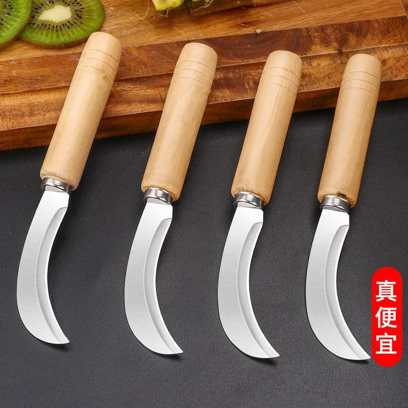 Small Curved Knife, Pineapple Knife, Banana Knife, Fruit Knife, Vegetable Knife, Leek Knife, Jackfruit Knife, Vegetable Knife Wholesale