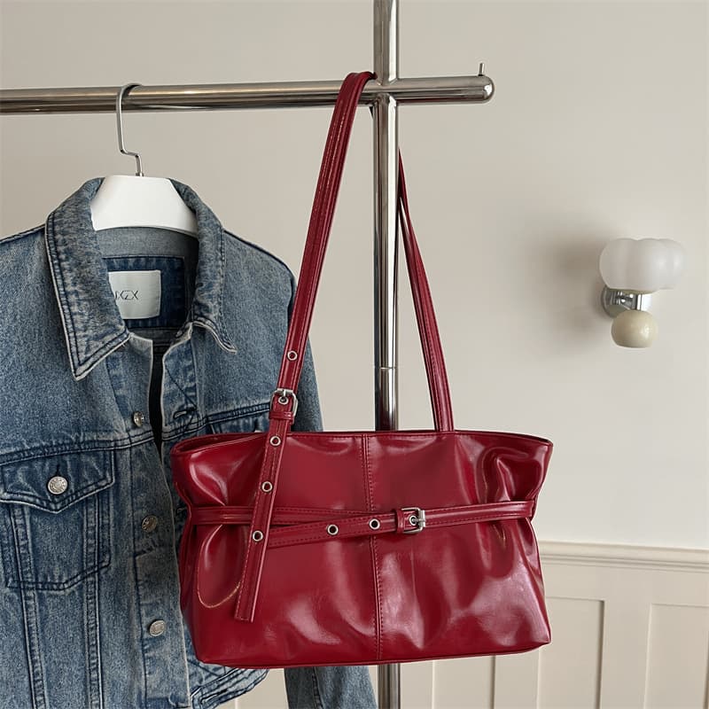 Niche Cross-border Korean-style Underarm Bag 2026 Summer New Large Capacity Commute Versatile Tote Bag Shoulder Bag for Women