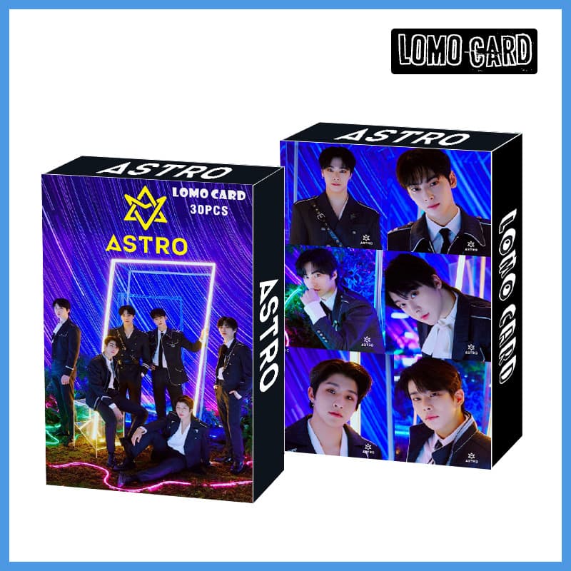Hot Selling K-Pop Idol Stray Kids ATEEZ ASTRO NCT Lomo New Album Card Blessing Small Card