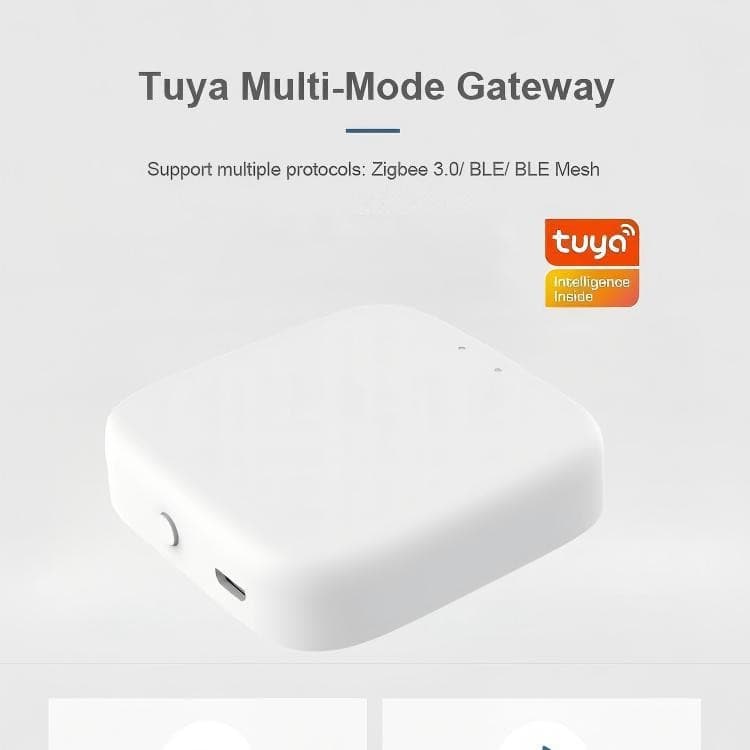Tuya Multi-Mode Gateway Smart Home Remote Control Zigbee/Bluetooth Mini Wireless Hub Gateway Central Control