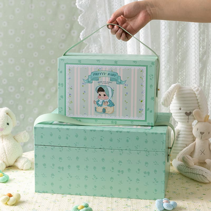 One-year-old gift box baby gift box packaging box boy baby girl cute baby cute gift box companion gift box return gift